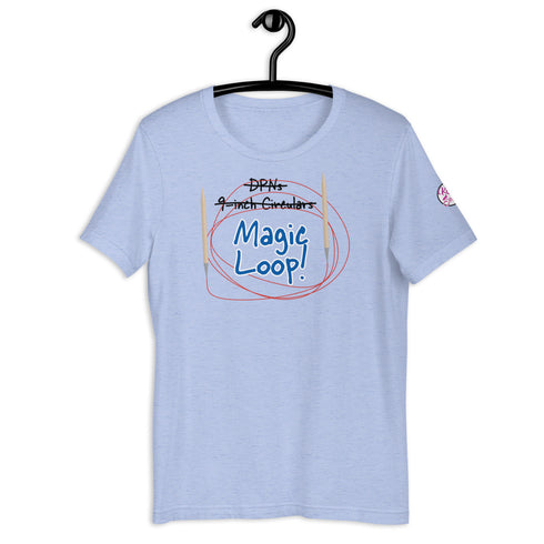Sock Knitter's Shirt: Magic Loop, Funny Knitting Shirt